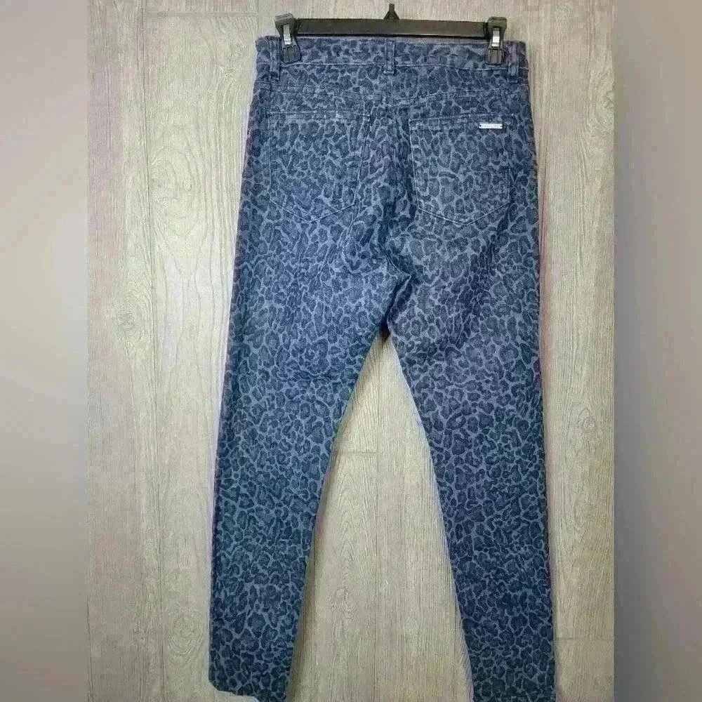 Michael Kors stretchy skinny jeans denim navy blue.‎ Size 6